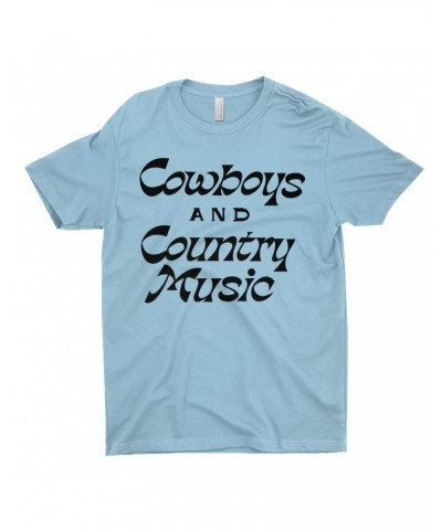 Music Life T-Shirt | Cowboys And Country Music Shirt $7.19 Shirts