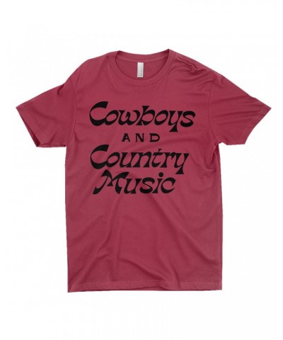 Music Life T-Shirt | Cowboys And Country Music Shirt $7.19 Shirts