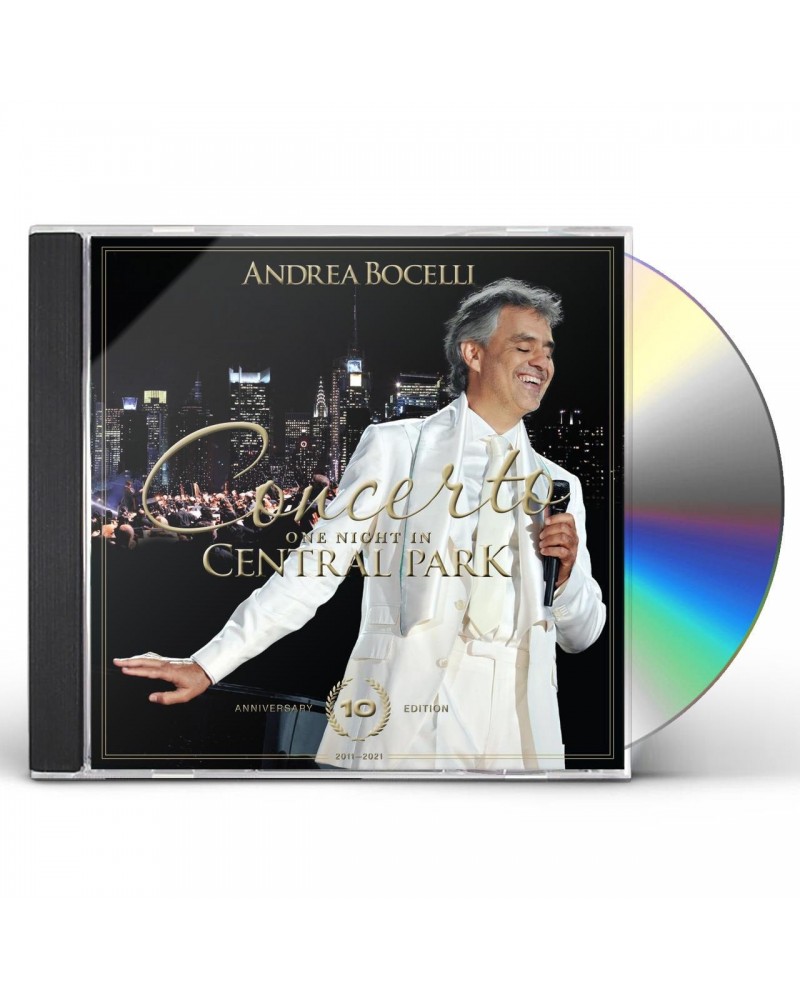 Andrea Bocelli CONCERTO: ONE NIGHT IN CENTRAL PARK - 10TH ANNIVERSARY (CD/DVD) CD $8.54 CD