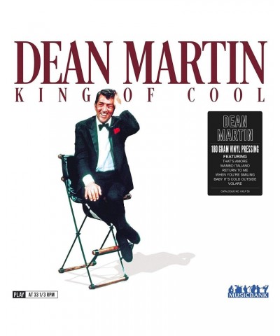 Dean Martin King Of Cool (Import) Vinyl Record $6.51 Vinyl