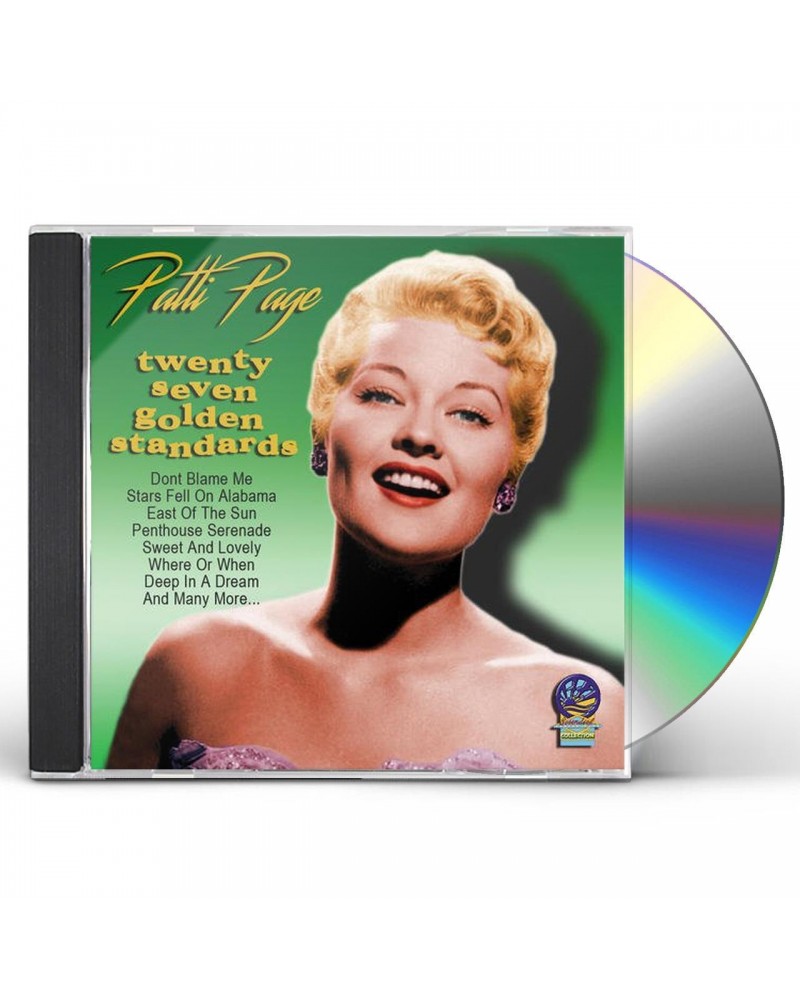 Patti Page TWENTY SEVEN GOLDEN STANDARDS CD $4.43 CD