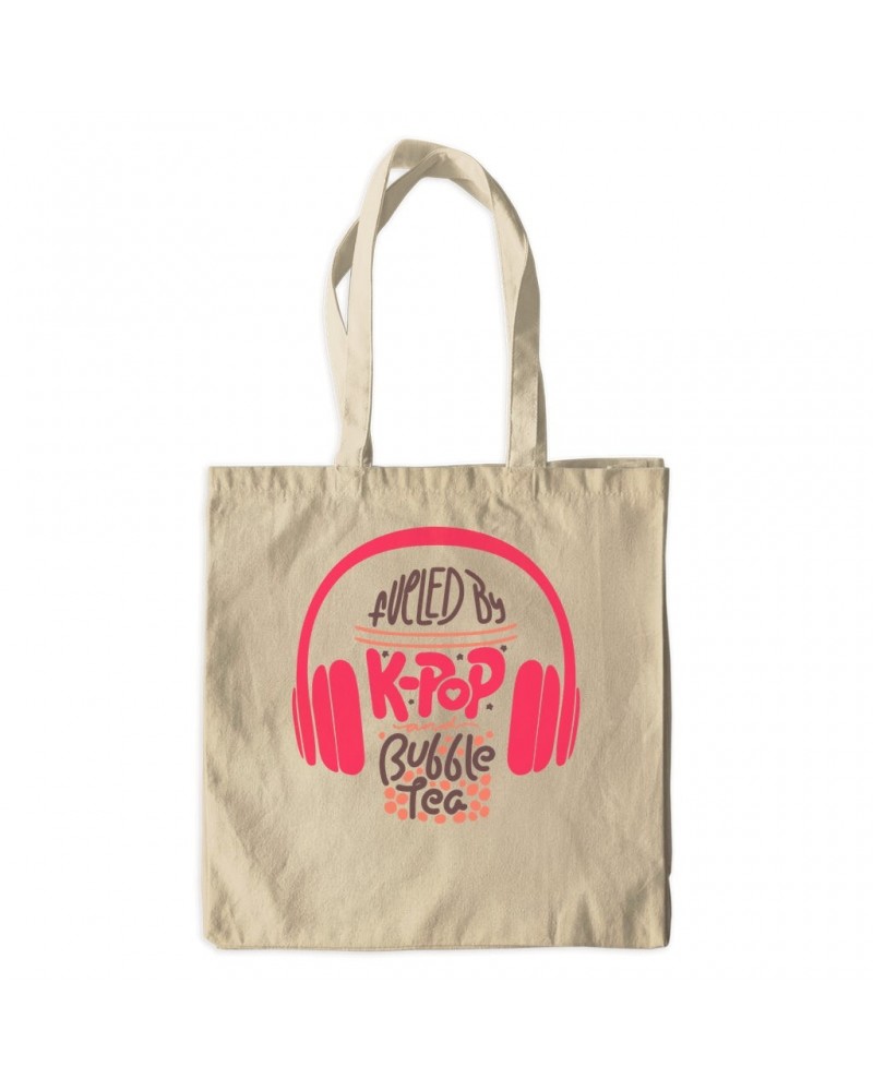 Music Life Canvas Tote Bag | Kpop Fueled Canvas Tote $11.95 Bags