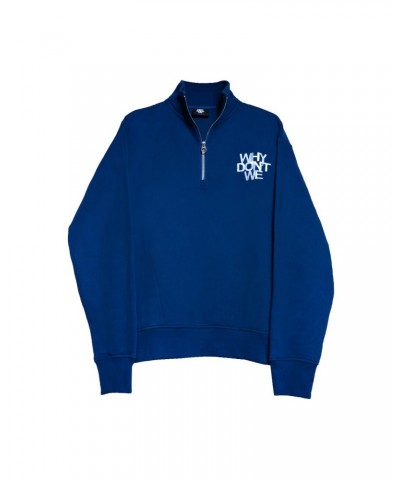 Why Don't We Quarter Zip Fleece (Navy) $10.91 Outerwear