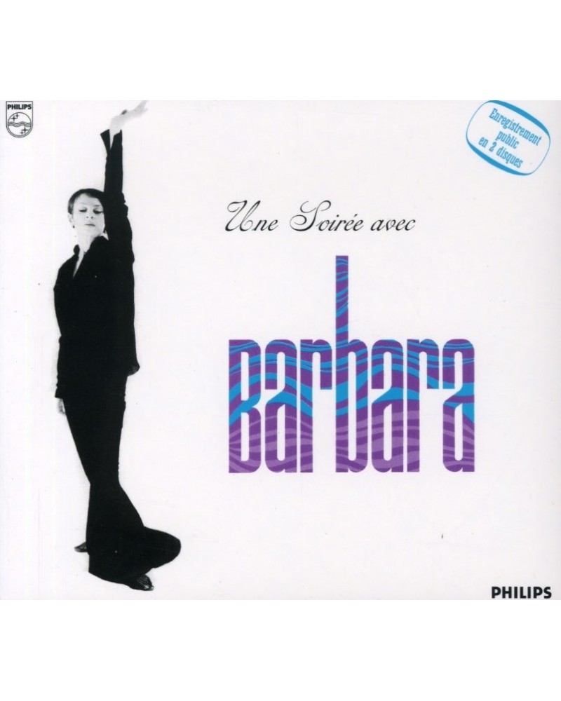 Barbara UNE SOIREE AVEC BARBARA CD $12.73 CD