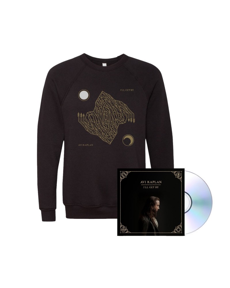 Avi Kaplan I'll Get By Sweatshirt/CD Bundle $15.12 CD