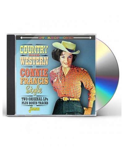 Connie Francis COUNTRY & WESTERN CONNIE FRANCIS STYLE CD $18.00 CD