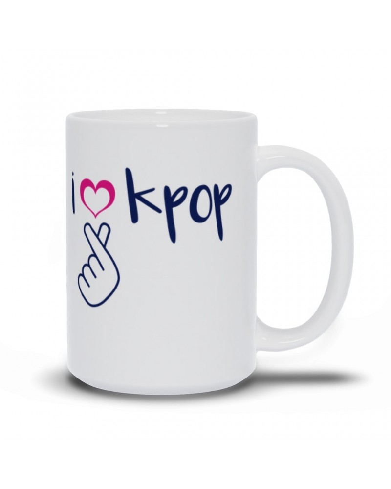 Music Life Mug | I Heart Kpop Mug $11.27 Drinkware