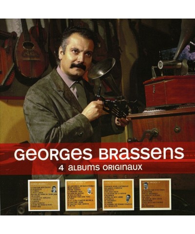 Georges Brassens 4 ORIGINAL ALBUMS CD $11.62 CD