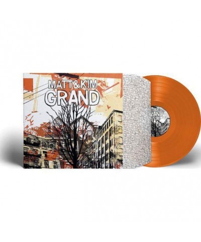 Matt and Kim GRAND (LIMITED EDITION ORANGE VINYL REISSUE) (AMS EXCLUSIVE) Vinyl Record $15.74 Vinyl