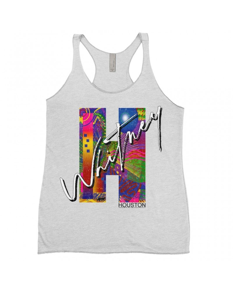 Whitney Houston Ladies' Tank Top | H Is For Houston Shirt $7.91 Shirts