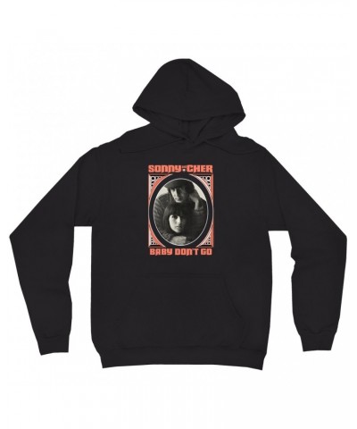 Sonny & Cher Hoodie | Baby Don't Go Retro Frame Image Hoodie $7.00 Sweatshirts