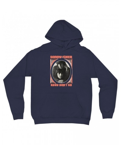 Sonny & Cher Hoodie | Baby Don't Go Retro Frame Image Hoodie $7.00 Sweatshirts