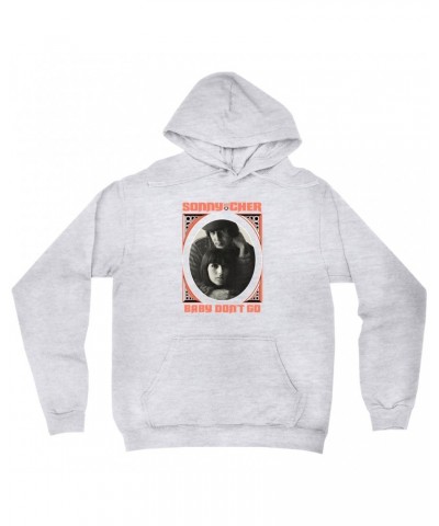 Sonny & Cher Hoodie | Baby Don't Go Retro Frame Image Hoodie $7.00 Sweatshirts