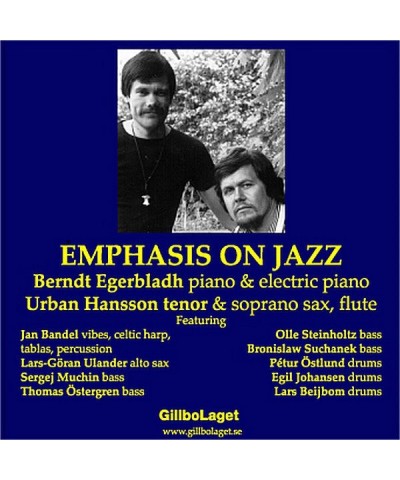 Emphasis On Jazz CD $13.60 CD