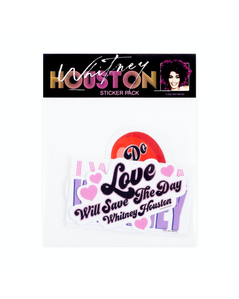 Whitney Houston Sticker Pack $33.60 Accessories