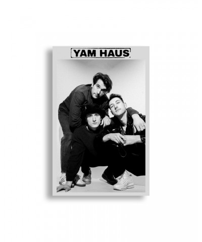 Yam Haus Autographed Band Photo Poster (PRESALE 12/22/23) $4.80 Decor