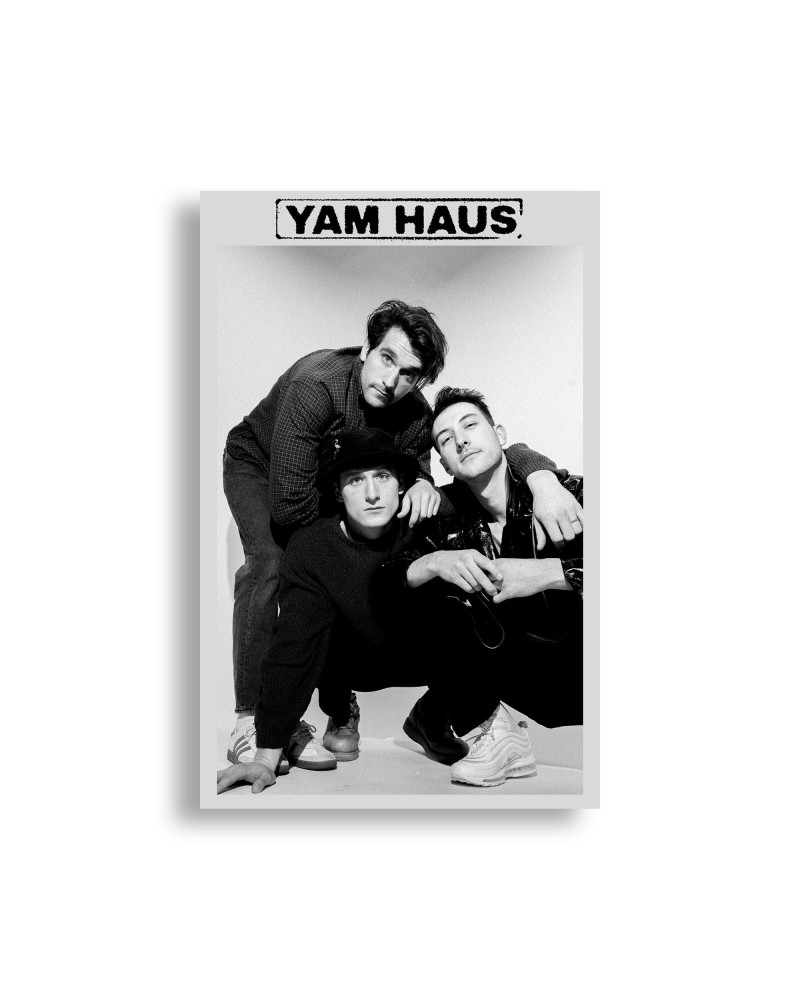 Yam Haus Autographed Band Photo Poster (PRESALE 12/22/23) $4.80 Decor