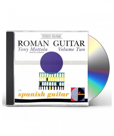 Tony Mottola ROMAN GUITAR 2 & SPANISH GUITAR CD $13.32 CD