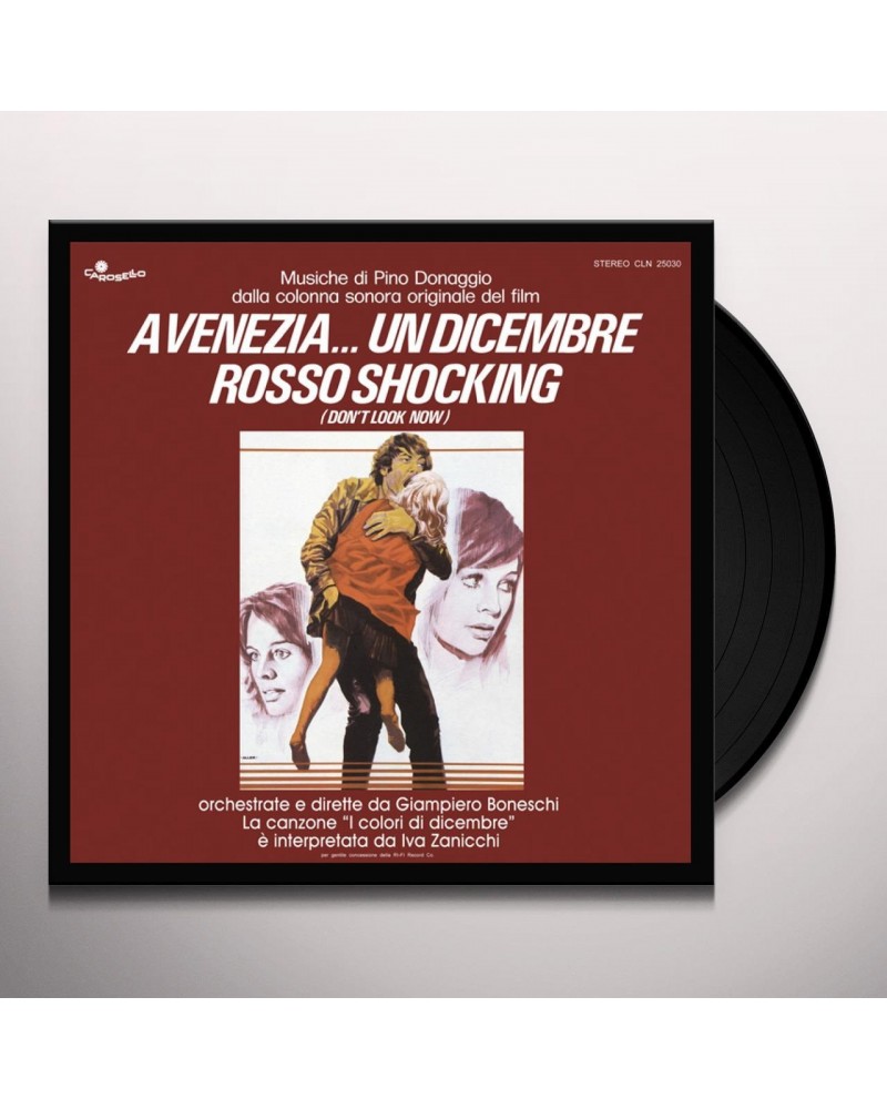 Pino Donaggio VENEZIA UN DICEMBRE ROSSO SHOCKING Vinyl Record $4.01 Vinyl