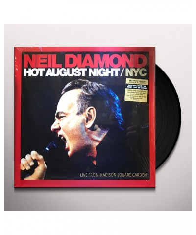 Neil Diamond HOT AUGUST NIGHT/NYC LIVE FROM MADISON SQUARE GARDEN (2LP) Vinyl Record $17.52 Vinyl