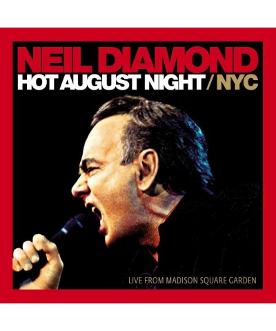 Neil Diamond HOT AUGUST NIGHT/NYC LIVE FROM MADISON SQUARE GARDEN (2LP) Vinyl Record $17.52 Vinyl