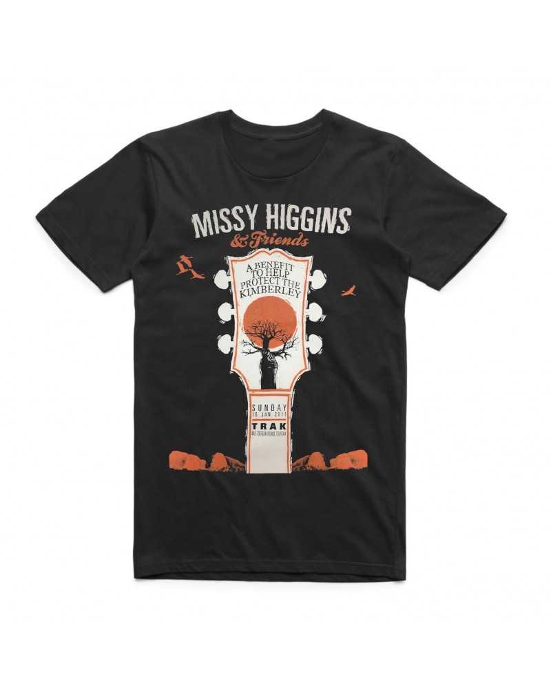 Missy Higgins Kimberley Benefit Black Tee $7.21 Shirts