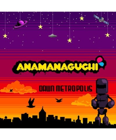 Anamanaguchi DAWN METROPOLIS (ORANGE/MAROON/PURPLE VINYL) Vinyl Record $9.40 Vinyl