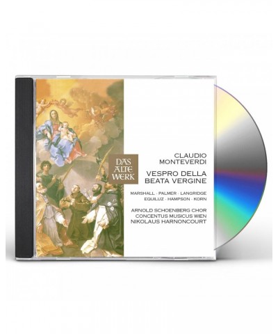 Nikolaus Harnoncourt MONTEVERDI VESPRO DELLA BEATA VERGINE CD $7.05 CD