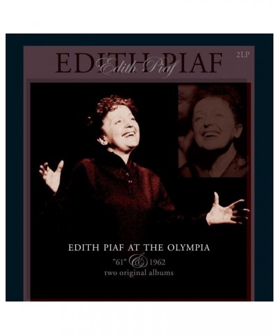 Édith Piaf At Olympia 1961 & 1962 Vinyl Record $12.25 Vinyl