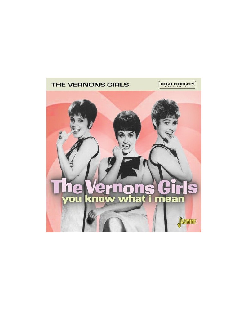 The Vernons Girls YOU KNOW WHAT I MEAN CD $10.23 CD