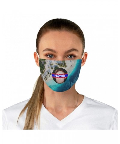 Eddie Island Face Mask - Mayor Button Costal $17.55 Accessories