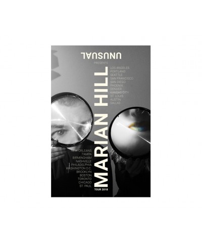 Marian Hill 2018 Unusual Tour Poster $6.91 Decor