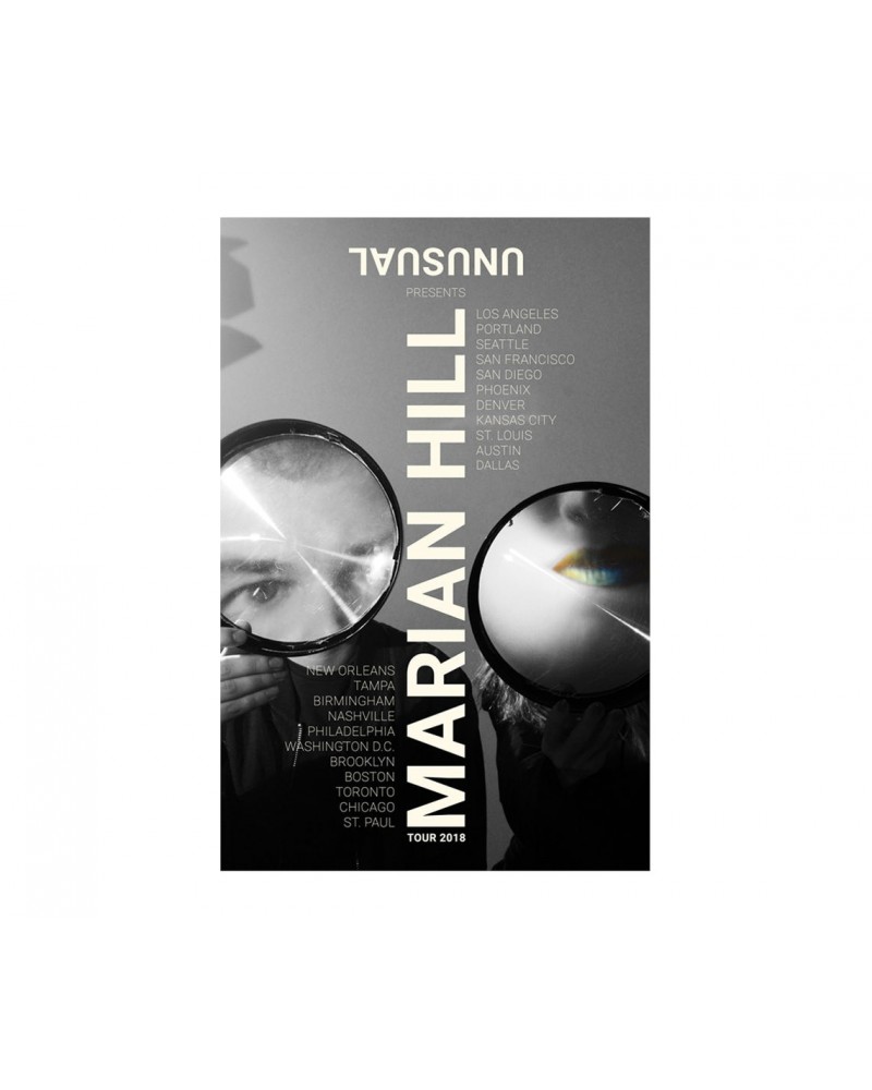 Marian Hill 2018 Unusual Tour Poster $6.91 Decor