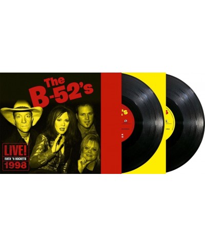 The B-52's Live! Rock 'N Rockets 1998 Vinyl Record $3.89 Vinyl